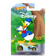 Vehicule Disney : Donald Voiture Bleu Vendetta - Hot Wheels - Voiture Miniature 1:64 Collection Mickey 90eme - Mattel - Gbb42 - Hot Wheels