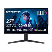 Moniteur De Jeu Acer Predator X27ux1b Qd-oled 26,5 Pouces