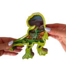 Kit En Bois 3d À Peindre T-rex Creatifwood