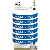 Bracelets Pour Evg - Enterrement De Vie De Garçon - Bleu - Adulte - Lot De 6 - Petit Joueur