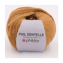 Fil Ruban À Tricoter Phil Dentelle - Phildar Seigle Marron