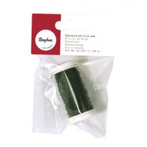 Fil Floral, Vert Foncé, 0,35mm Ø, Bobine 100 M, 1 Bobine - Rayher