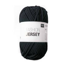 Pelote De Coton À Tricoter Fashion Jersey - Rico Design 08 Noir