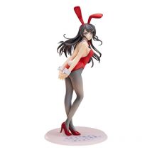 Rascal Does Not Dream Of Bunny Girl Senpai - Statuette 1/7 Mai Sakurajima Red Bunny Girl Ver. 27 Cm - ANIPLEX