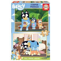 Puzzle 2 X 16 Pcs Bluey Famille - Educa Borras