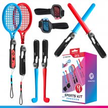 Kit 12 En 1 Accessoires Nintendo Switch Sports - Oniverse - Compatibles Joy-con
