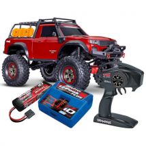 Combo 3s Traxxas Trx4 Sport High Trail Crawler Rc Rtr 82044-4 Rouge - TRAXXAS