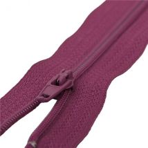 Fermeture Fine Polyester N°2 Couleur Rose Bégonia - Mediac