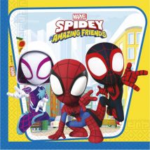 20 Serviettes Spidey - Annikids