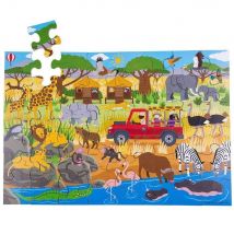 Puzzle Géant Aventure Africaine - Bigjigs Toys