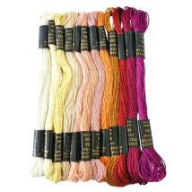 Fil Bracelet Brésilien 12 Couleurs Amour Métal - Graine Creative