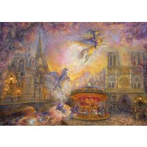 Puzzle 1500 Pièces - Josephine Wall - Magical Merry Go Round - Grafika