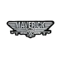 Écusson Imprimé “maverick” – Top Gun – 75x28mm️ Multicolore - Distrifil