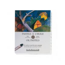 Boite De 24 Pastels À L'Huile - Paysage - Sennelier