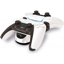 Steelplay - Station De Recharge Pour Manettes Ps5, Support Double Usb De Charge Rapide, Chargeur Manettes Compatible Avec Les Manettes Dualsense Ps5 -