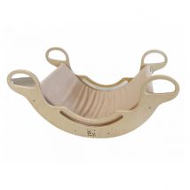 Housse Textile Pour Rocker Montessori - Avec Élasthanne – Beige - Elis Design