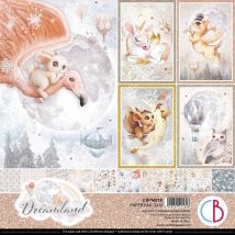 12 Papiers Scrapbooking Carterie 30 X 30 Cm Ciao Bella Dreamland - CIAO BELLA
