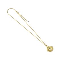 Harry Potter - Pendentif Et Collier Plaqué Or Retourneur De Temps - Carat Shop