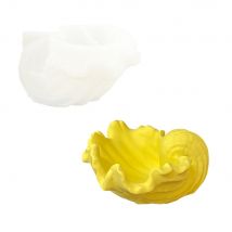 Moule En Silicone 13,3cm X 13cm X 6,7cm - Coquillage - Jesmonite