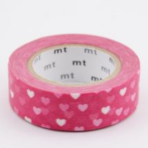 Masking Tape - Nuée De Coeurs Rose - 7 M X 15mm - MT Masking Tape
