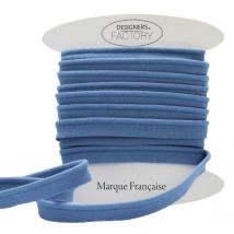 Passepoil Coton Bleu Indigo Par 5 Mètres – Designers-factory - Designers-factory
