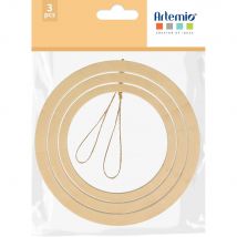 3 Cercles En Bois - Artemio