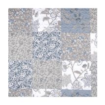 Tissu Boutis Grande Largeur Taupe Ecru Vendu Au Mètre - Distrifil