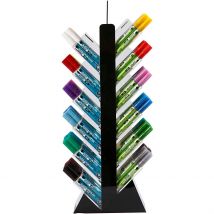 Feutre Pour Verre Et Porcelaine, H : 52 Cm, P: 11,5 Cm, L : 24 Cm, Ass. De Couleurs, 24x6 Pièces/ 1 Pq. - Kreul