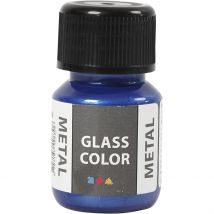 Glass Metal, Bleu, 30 Ml/ 1 Flacon - CC Hobby