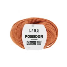 Pelote De Laine Vierge Poseidon - Lang Yarns 59 Orange