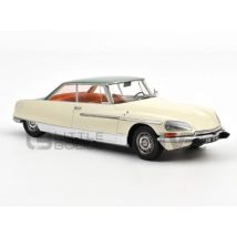 Voiture Miniature De Collection - Norev - Citroen Ds 21 Le Léman - 1/18 - Ivory/green - 1968 - Norev