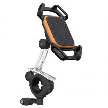 Casr Support Smartphone Universel Pour Guidon Vélo Rotatif 360° Noir