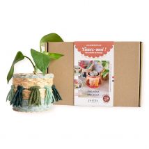 Kit Tissage - Tissez-moi - Mon Potissé Avec Amour - Vert - Atelier Poëtis