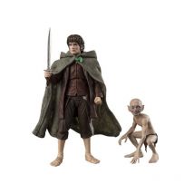 Le Seigneur Des Anneaux - Figurines S.h. Figuarts Frodo Baggins & Gollum - Tamashii Nations