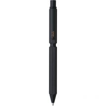 Stylo À Bille - Noir - 3 En 1 - Porte-mines - Rhodia - Multipen - Collection Script