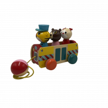 Bus À Trainer Avec Personnages
