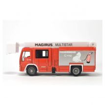 1749 Magirus Multistar Tlf Avec Bras Telescopique - Siku - Orange