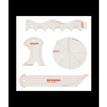 Kit De Règles De Quilting Essentielles Bernina – Précision Et Créativité Au Rendez-vous Blanc - Bernina