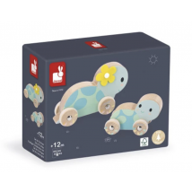 Set De 2 Tortues A Pousser - Collection Pure - - Jura Toys