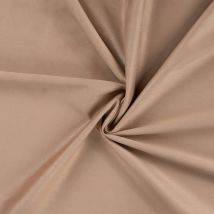 Tissu Suédine Double Face Camel - Au Mètre - Craftine