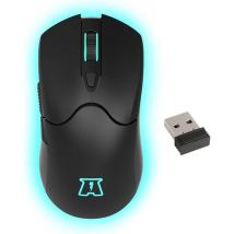 Souris Gaming Otaku M04 Wl Rétroéclairée 3200 Dpi 7 Couleurs Rgb - Sans Fil, Rechargeable - 2,4 Ghz - 6 Boutons - Compatible Pc/ps4/ps5 - Noir - Akuma