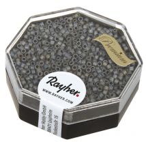 Delica-rocailles, 1,6mm Métallic Dépoli,boîte, Anthracite, 6g - Miyuki