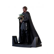 Star Wars : The Mandalorian - Statuette Premier Collection 1/7 Luke Skywalker & Grogu 25 Cm - Gentle Giant