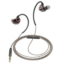 Borofone Écouteurs Sport Jack 3.5mm Extra Bass Noir