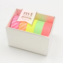 Gift Box Neon - Coffret Cadeau - 7 M X 15mm - MT Masking Tape