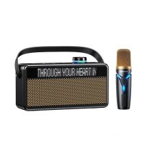 Enceinte Bluetooth Puissante Avec Affichage Paroles Et Longue Autonomie Noir Yonis - Yonis