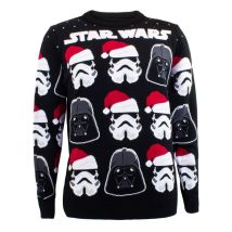 Star Wars - Sweatshirt Christmas Jumper Darth Vader / Stormtrooper (taille Xl) - Heroes inc europe bv