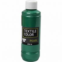 Textile Color, Nacré, Vert, 250 Ml/ 1 Flacon - CC Hobby