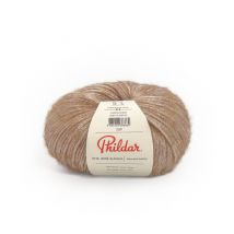 Pelote De Laine Et Mohair À Tricoter Phil Irise Alpaga - Phildar Cappuccino Marron