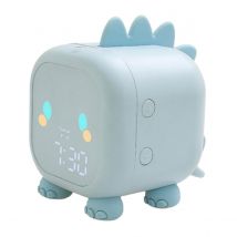 Avizar Réveil Animé Rétroéclairé Modèle Mon Petit Dino Bleu